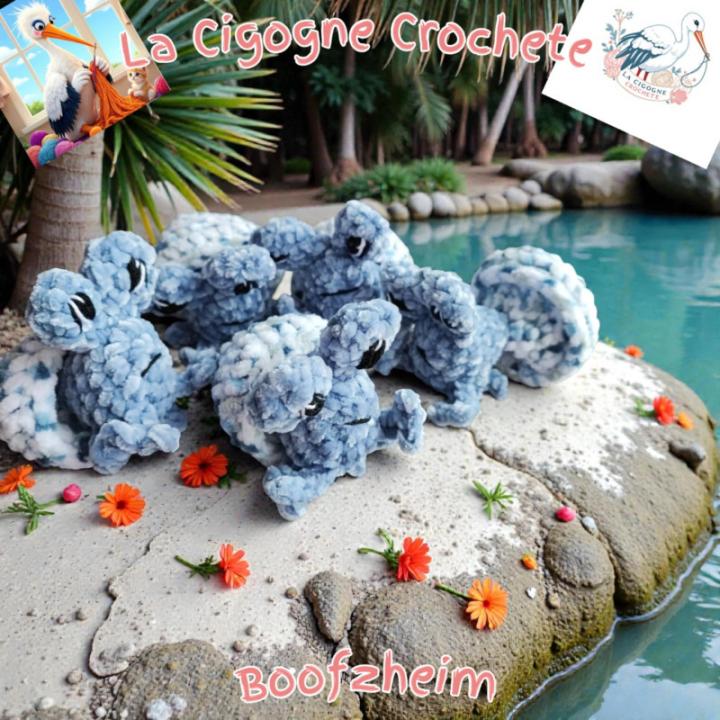 Bernard l hermite crochet fait main modele 1