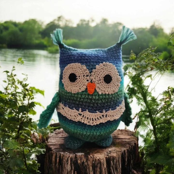 Chouette crochet fait main modele 1