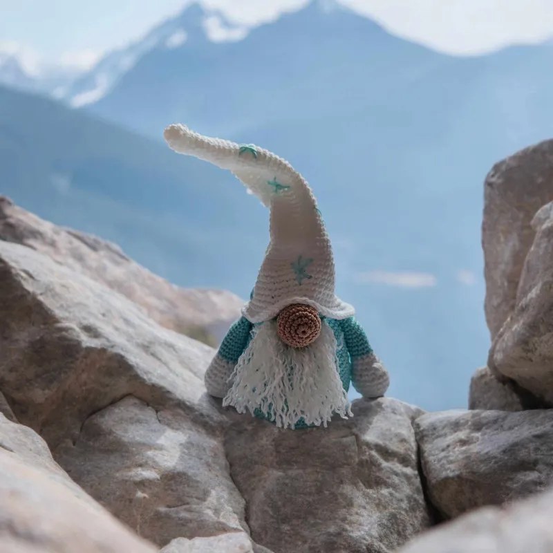Gnome crochet fait main modèle 3