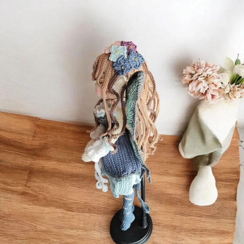 Fée crochet fait main figurine artisanale