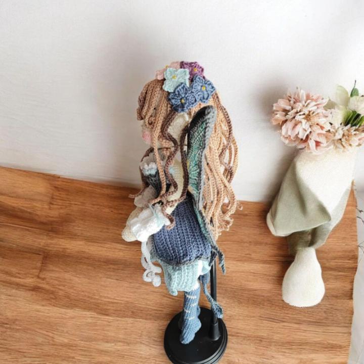 Fée crochet fait main figurine artisanale