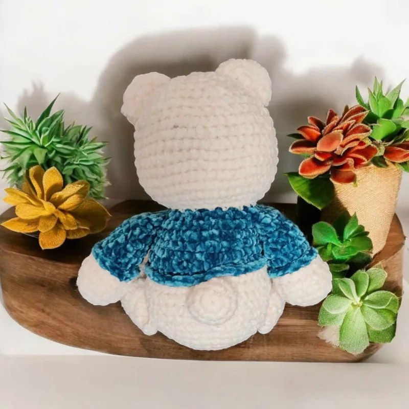 Ourson crochet fait main modèle 1