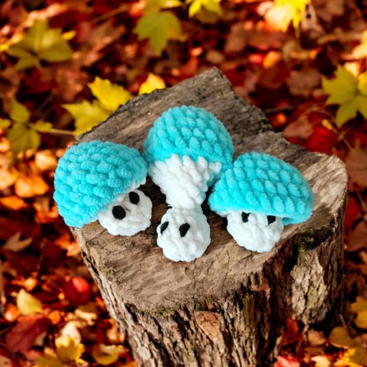 Mushie champignon crochet fait main modèle 8