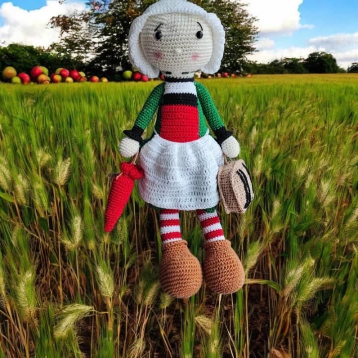 Personnage crochet fait main modèle 7