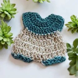 Applique Barbotteuse au Crochet Modele 1 | Decoration Bebe Fait Main | La Cigogne Crochete