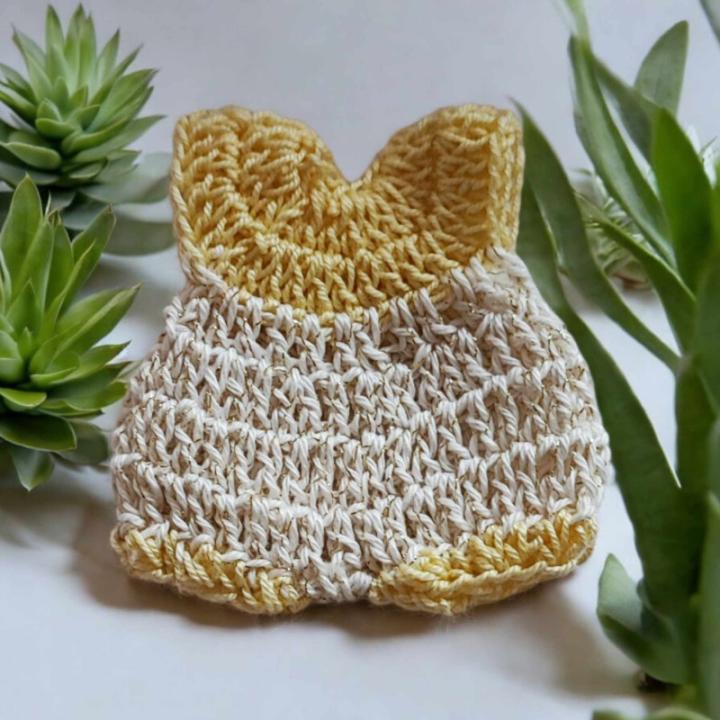 Applique barbotteuse crochet fait main modèle 2