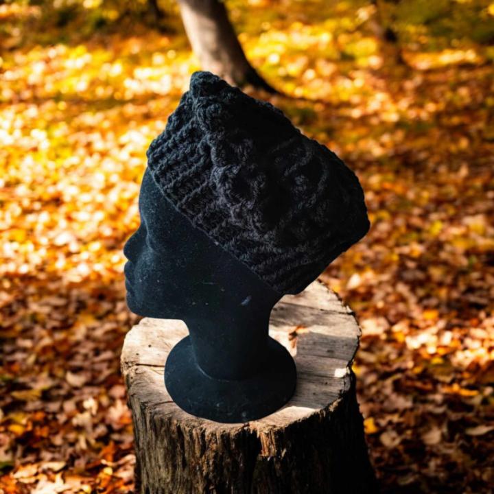 Beret crochet fait main modele 1
