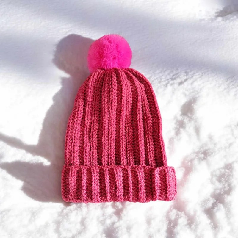 Bonnet enfant crochet fait main modele 9