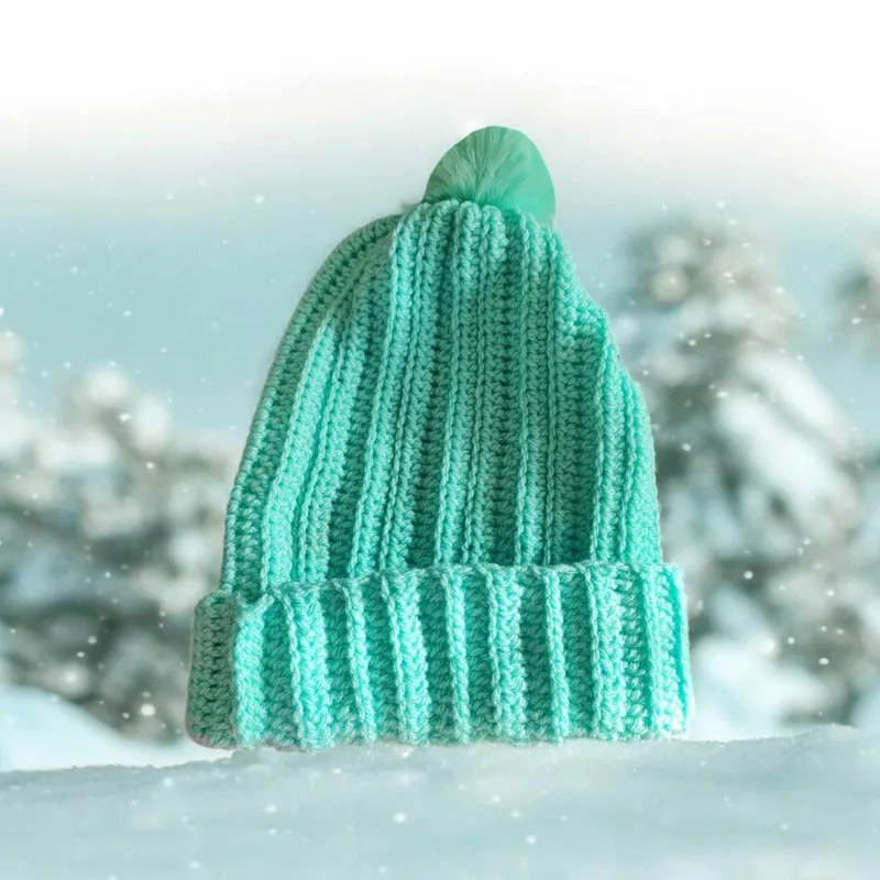 Bonnet enfant crochet fait main modele 10