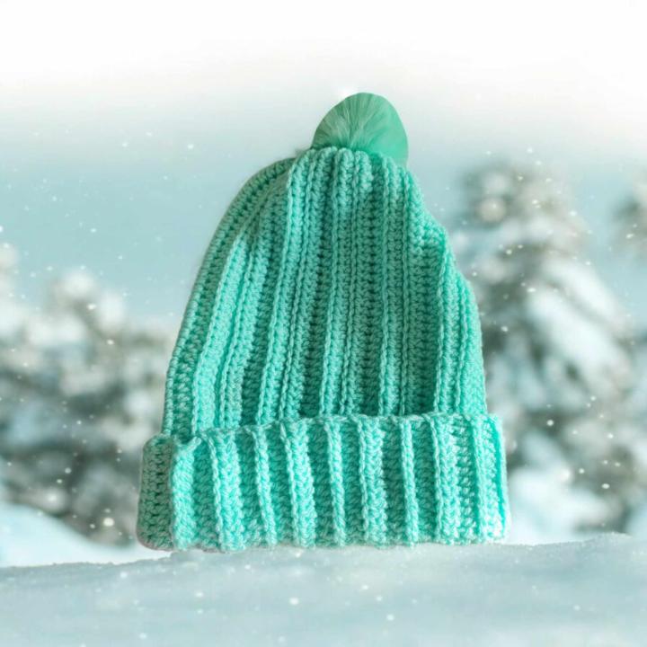 Bonnet enfant crochet fait main modele 10