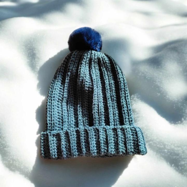 Bonnet enfant crochet fait main modele 11