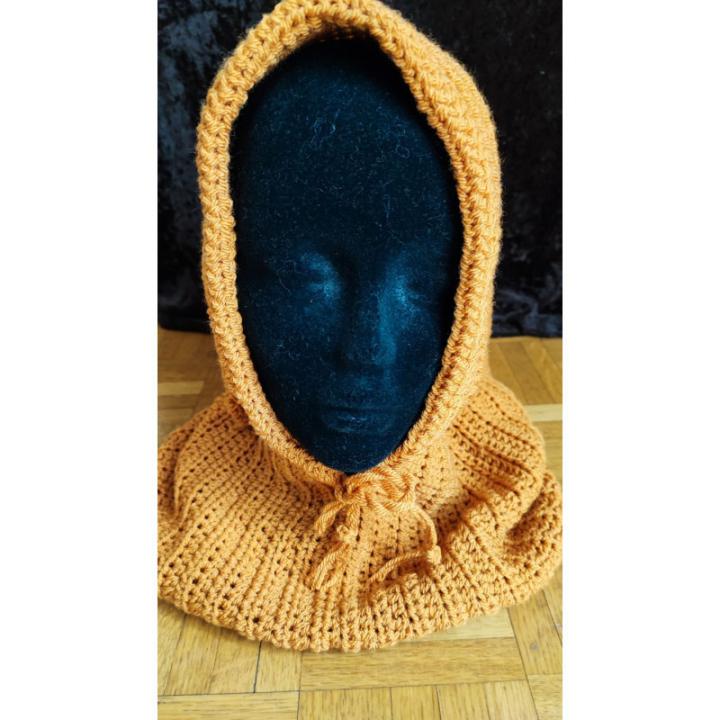 Cagoule crochet fait main