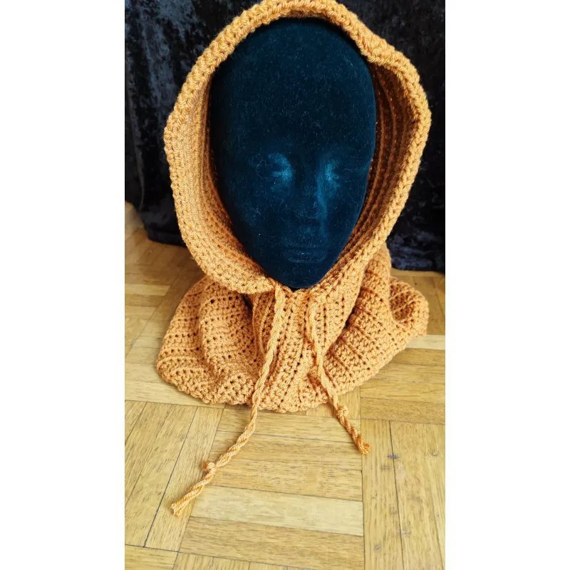Cagoule crochet fait main