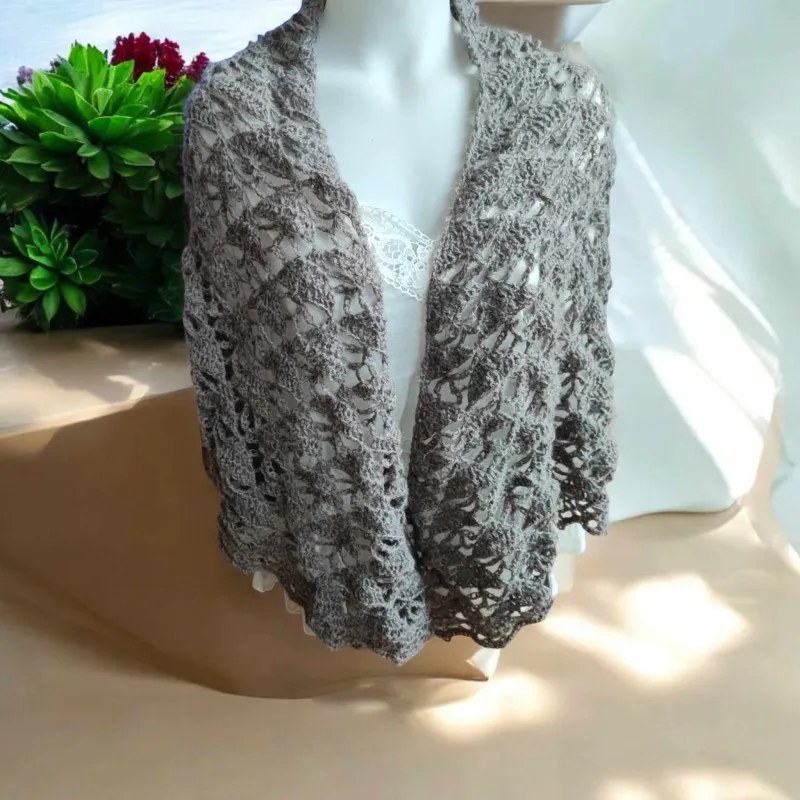 Chale crochet fait main modele 3