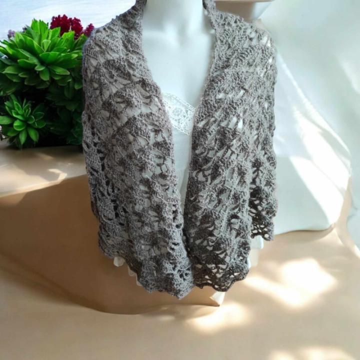 Chale crochet fait main modele 3