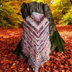 Chale au Crochet Modele 4 | Vetement Chaud Enveloppant Fait Main | La Cigogne Crochete