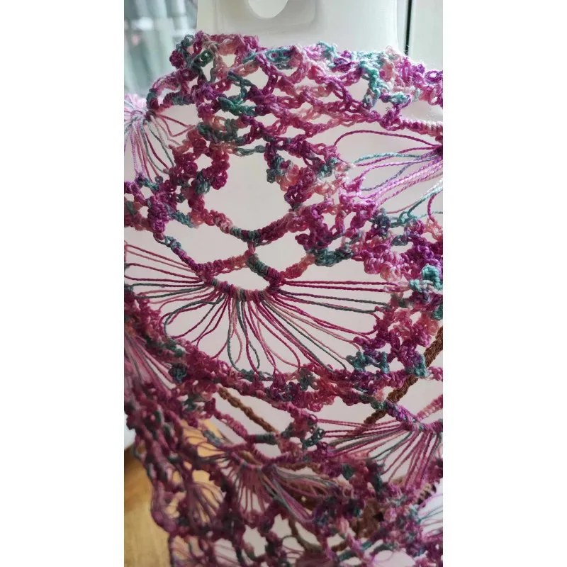 Chale crochet fait main modele 8
