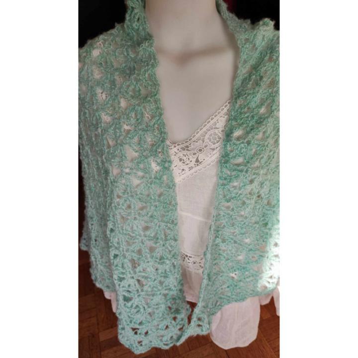 Chale crochet fait main modele 11