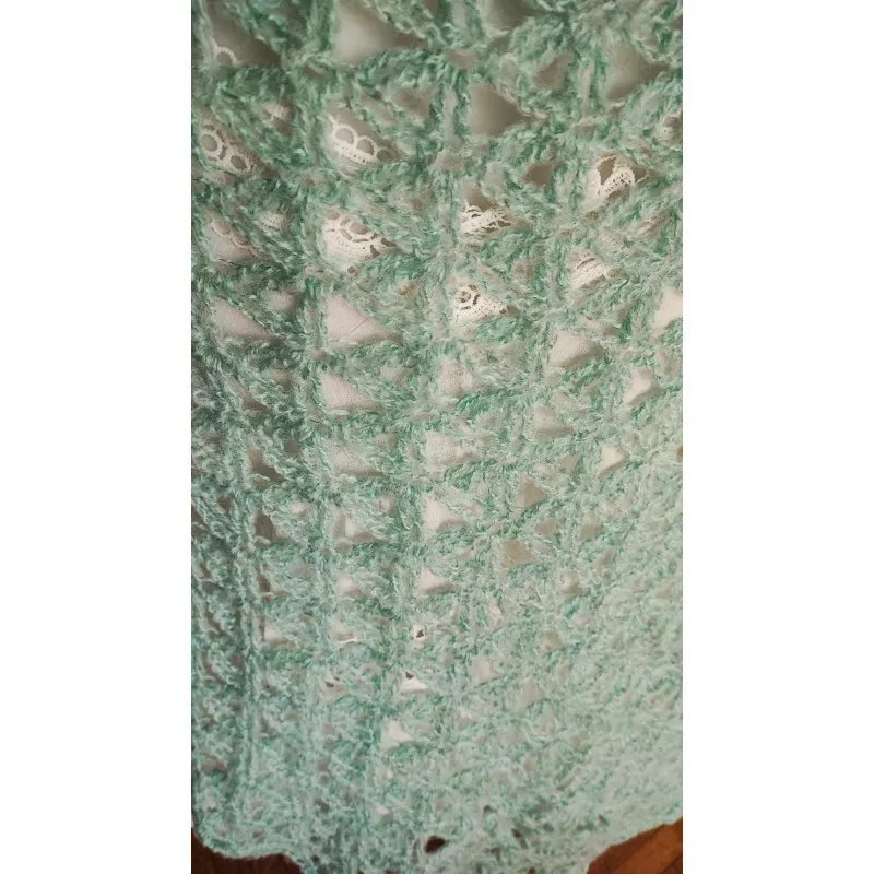 Chale crochet fait main modele 11