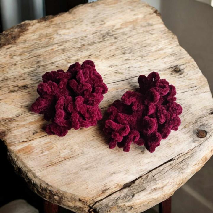 Chouchou crochet fait main modele 1
