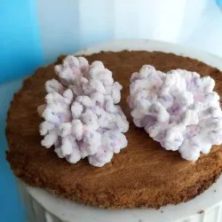 Chouchou au Crochet Modele 3 | Accessoire Cheveux en Laine Chenille Fait Main | La Cigogne Crochete
