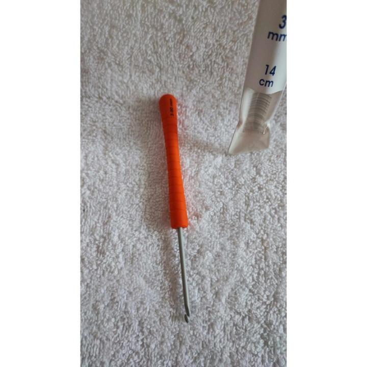 Crochet 3 mm ergonomique easy grip