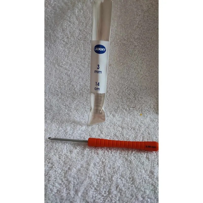 Crochet 3 mm ergonomique easy grip