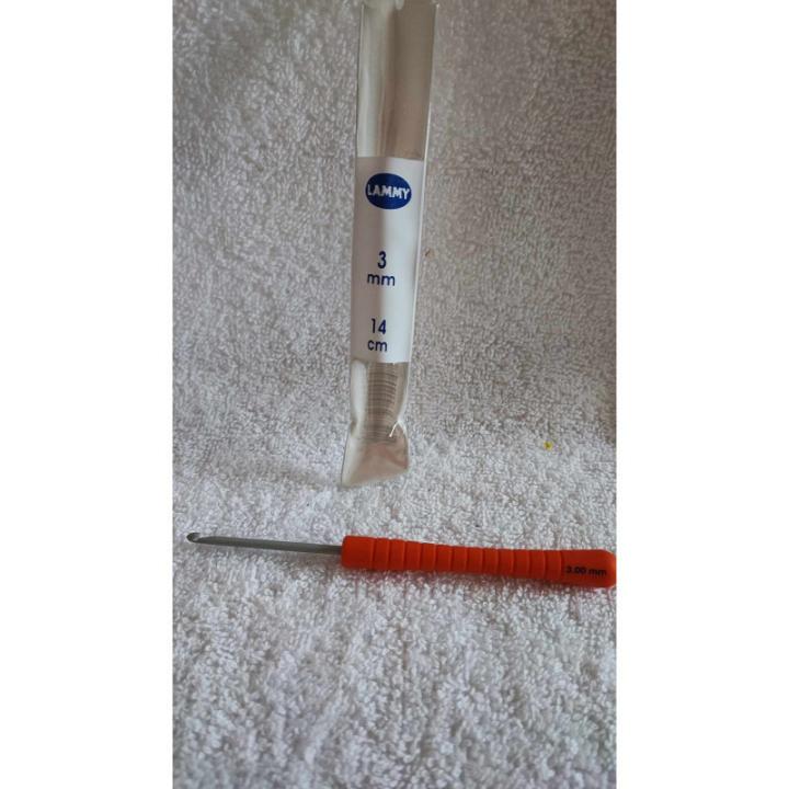 Crochet 3 mm ergonomique easy grip