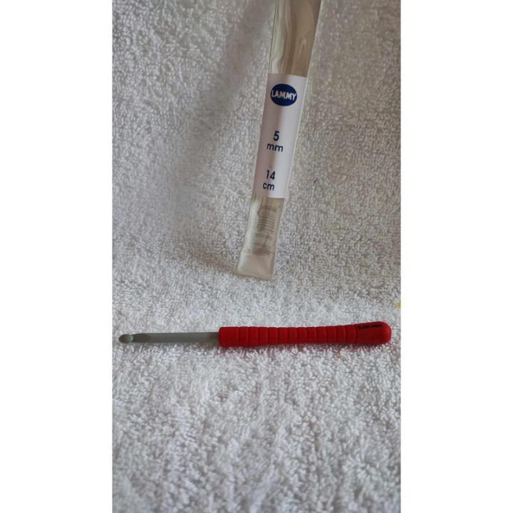 Crochet 5 mm ergonomique easy grip