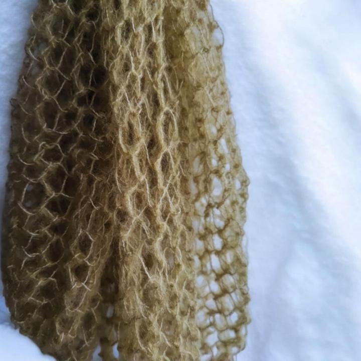 Écharpe crochet fait main modèle 2