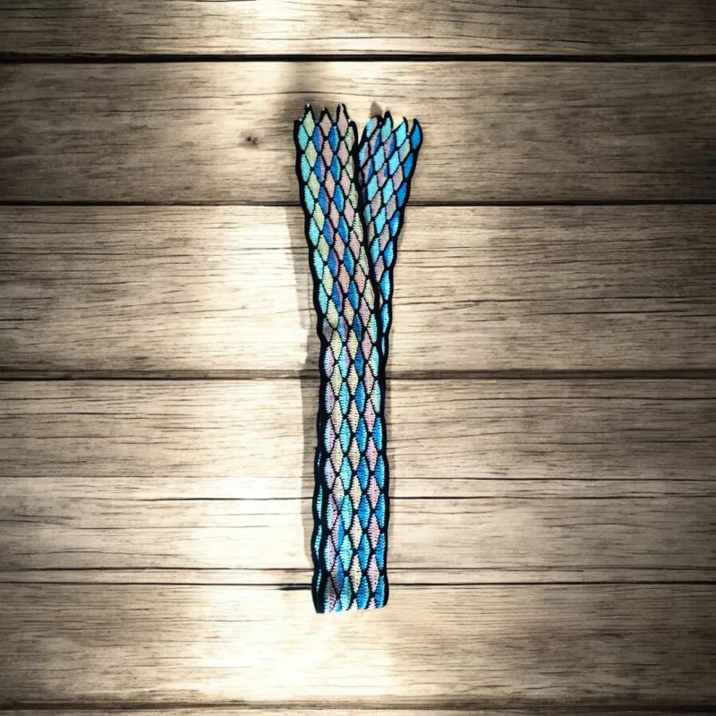 Écharpe crochet fait main modèle 6