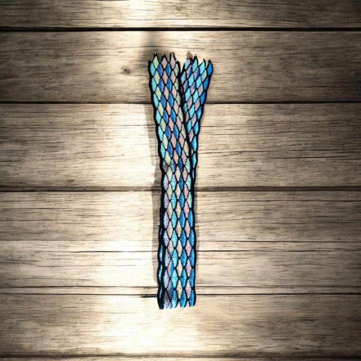 Écharpe crochet fait main modèle 6
