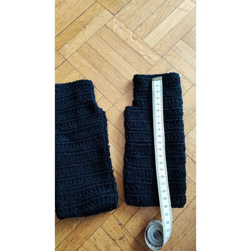 Mitaines modèle 2 crochet fait main texturé