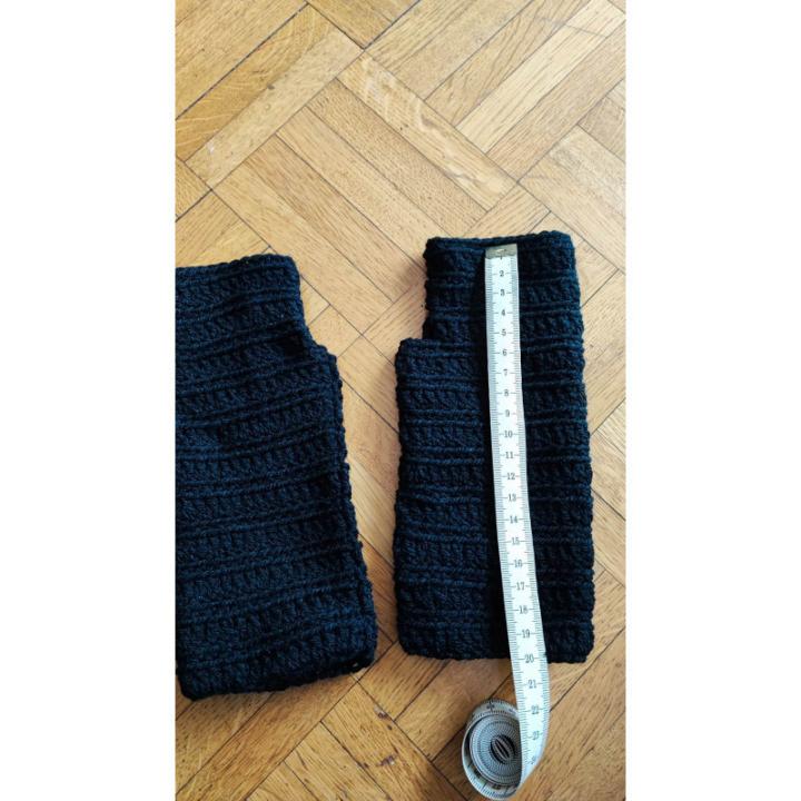 Mitaines modèle 2 crochet fait main texturé
