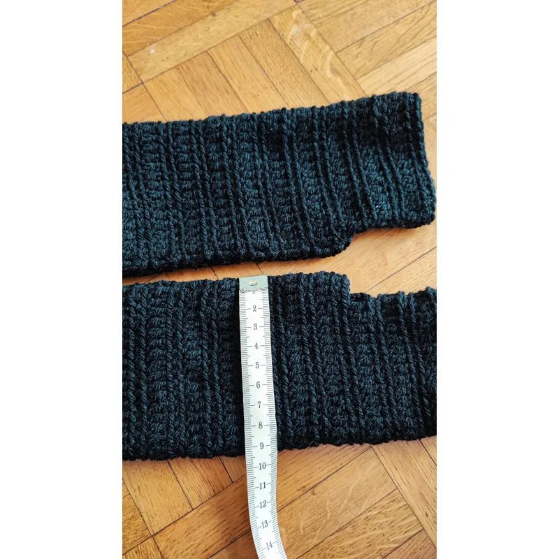 Mitaines modèle 2 crochet fait main texturé