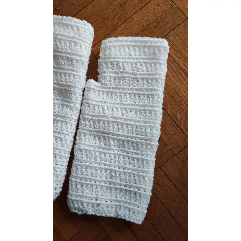 Mitaines modèle 3 crochet fait main décoratif