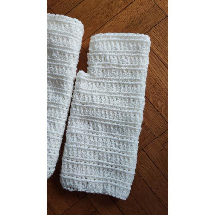 Mitaines modèle 3 crochet fait main décoratif