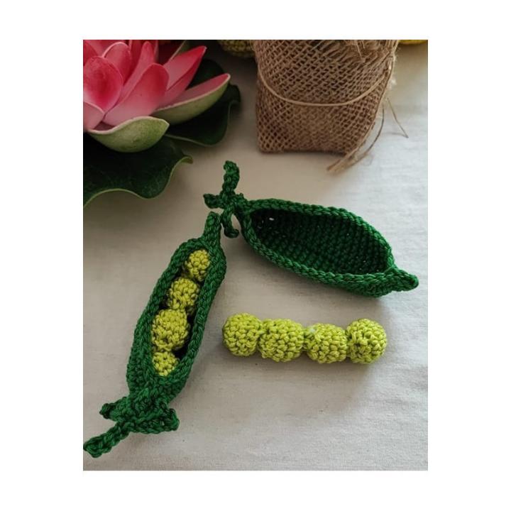 Panier fruits légumes crochet fait main
