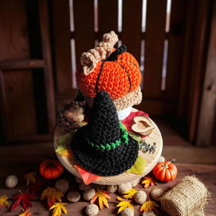 Composition Halloween modèle 4 crochet fait main