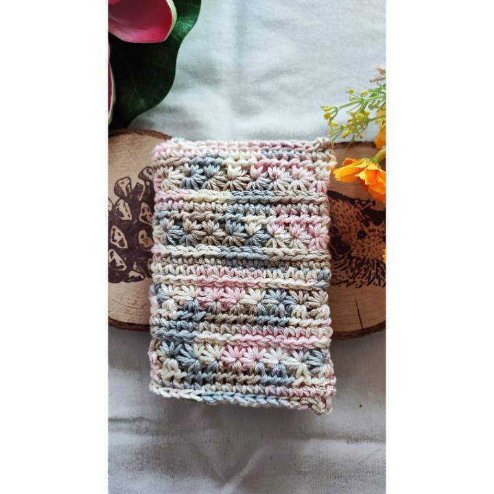 Porte cartes crochet fait main modèle 3