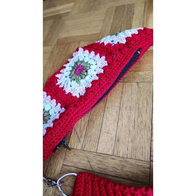 Sac banane modèle 1 crochet fait main