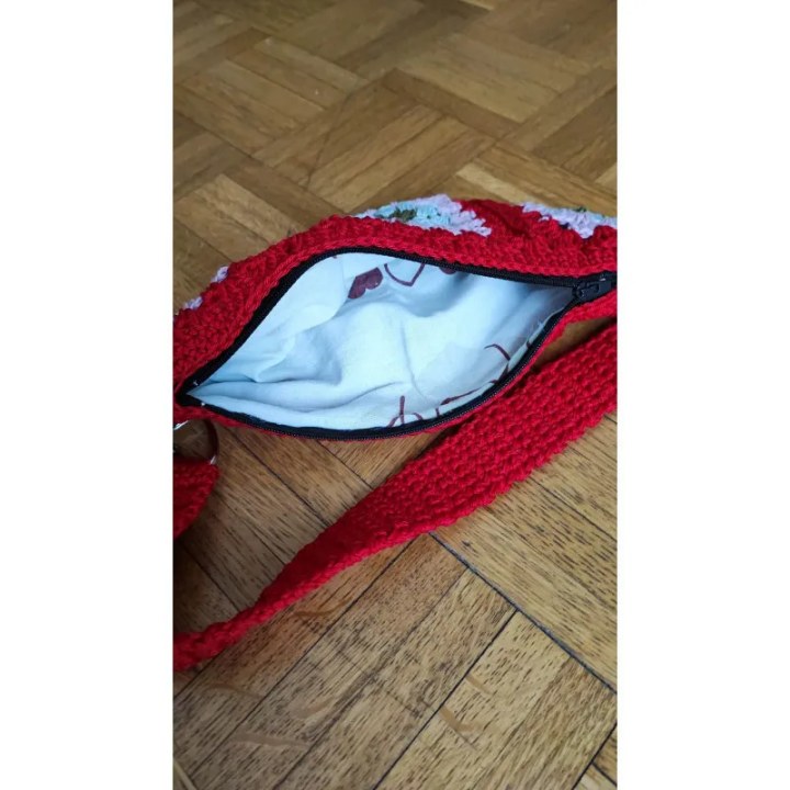 Sac banane modèle 1 crochet fait main