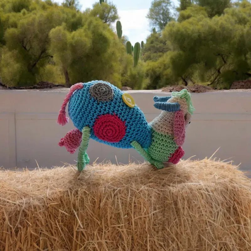 Vache modèle 3 crochet fait main