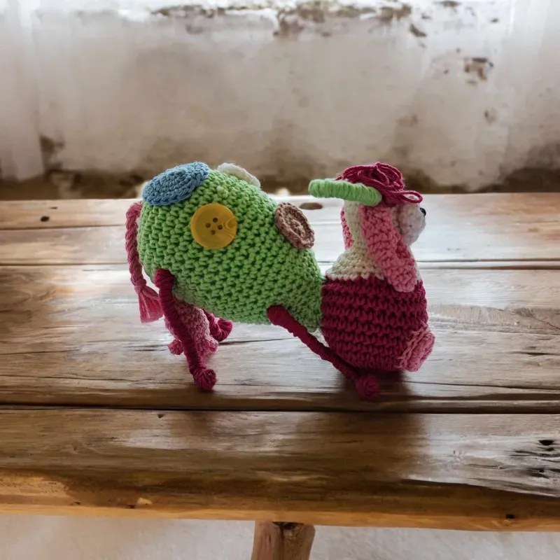Vache modèle 4 crochet fait main