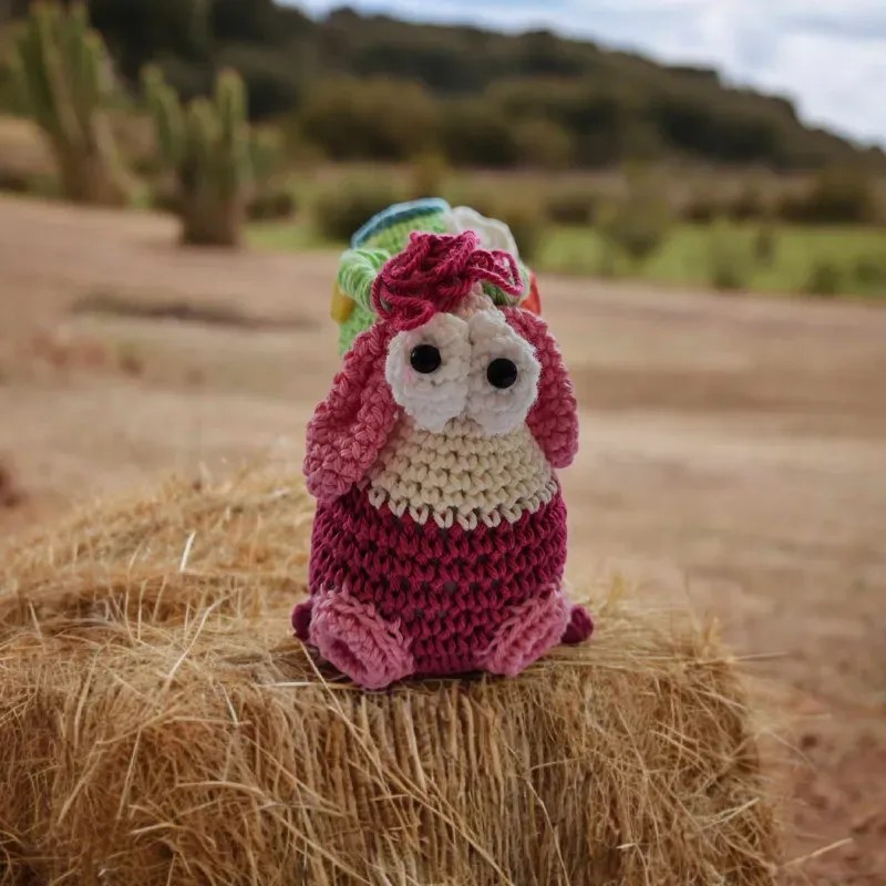 Vache modèle 4 crochet fait main