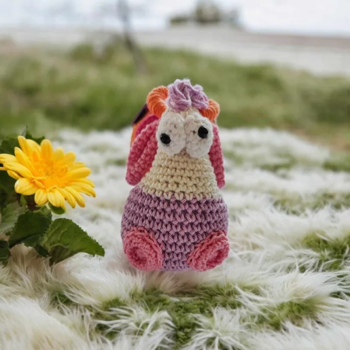 Vache modèle 5 crochet fait main