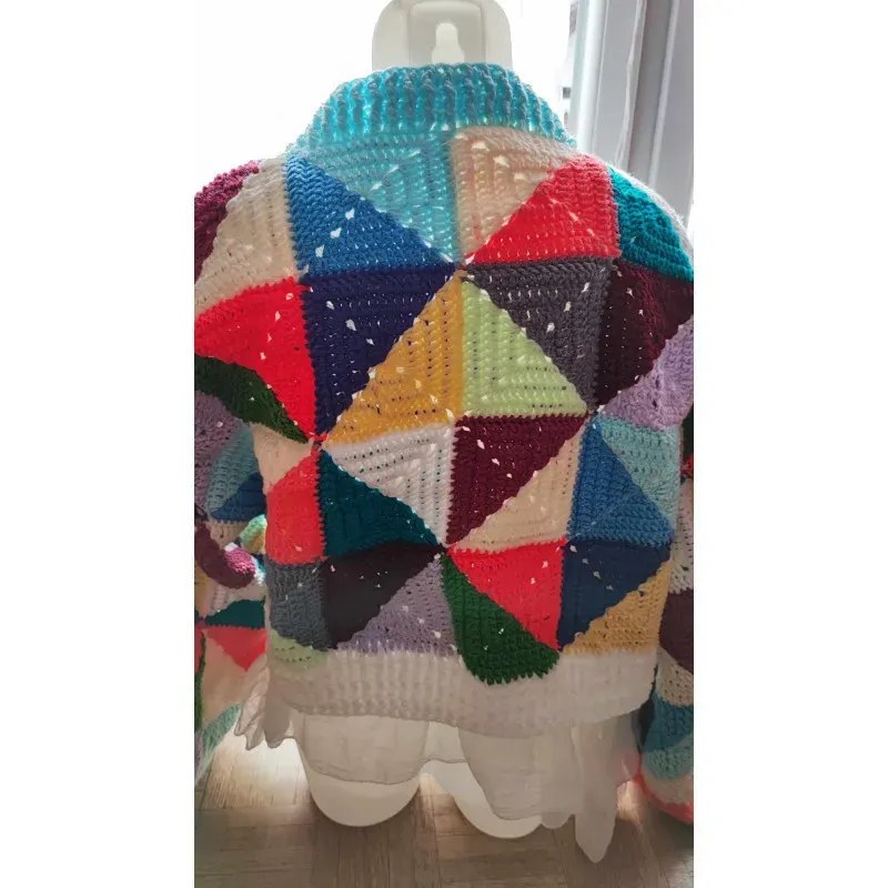 Veste modèle 1 crochet fait main