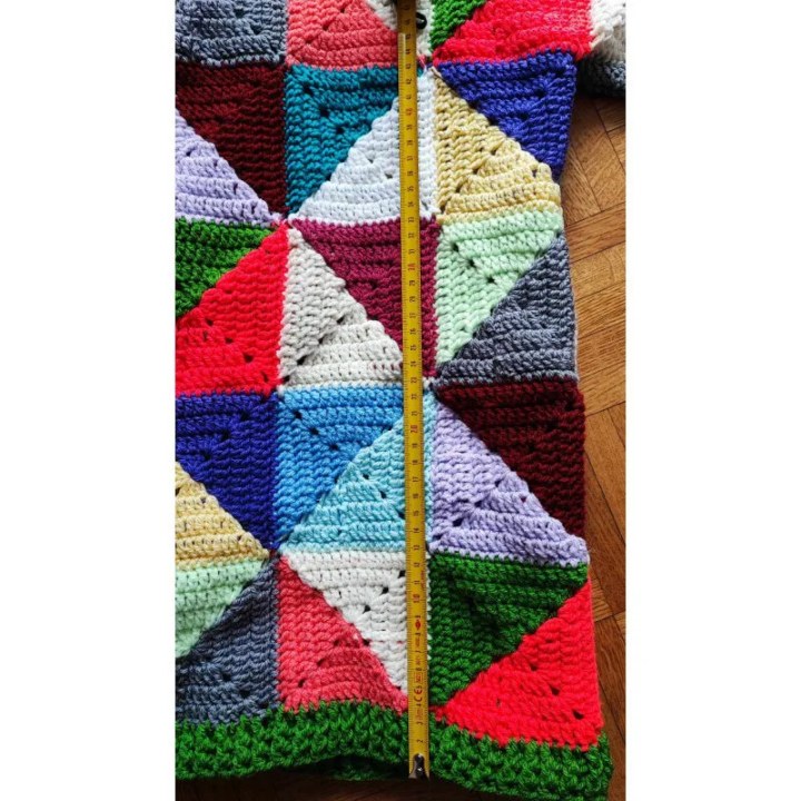 Veste modèle 1 crochet fait main
