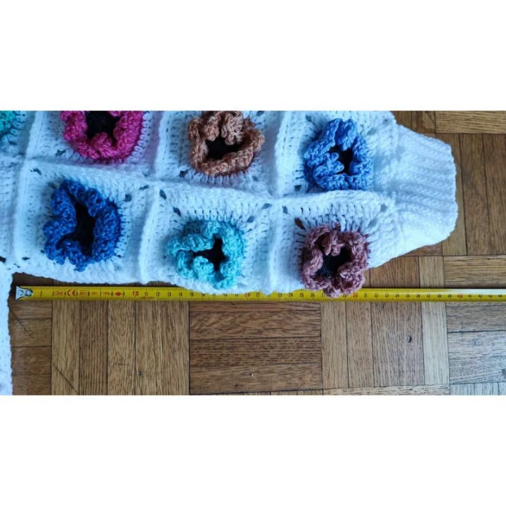 Veste modèle 2 crochet fait main