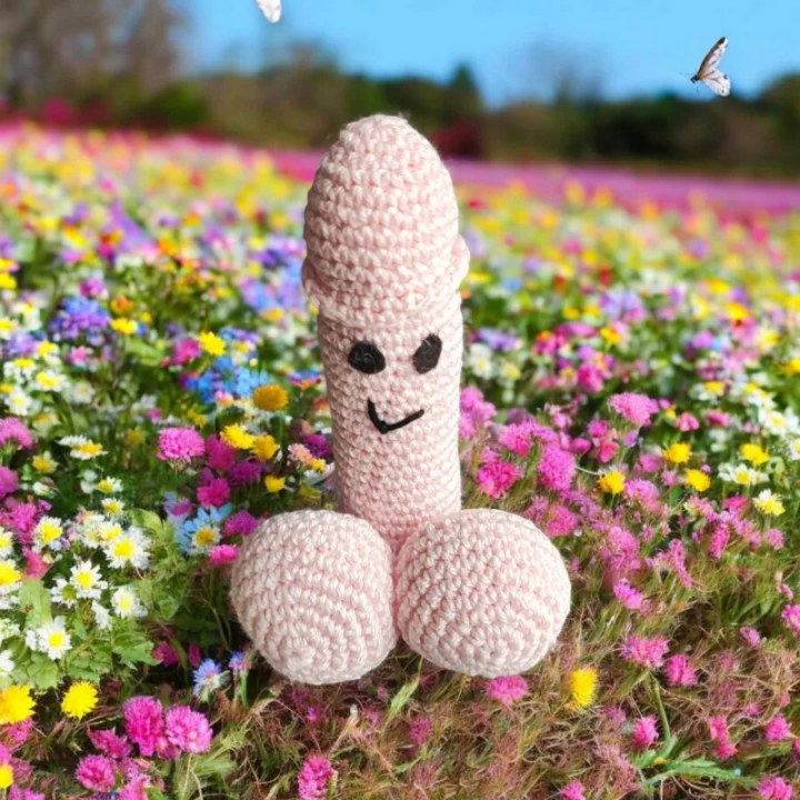 Zizi bonnet modèle 1 crochet fait main